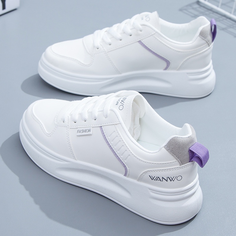 Sepatu Wanita Sneakers Kets Bertali Kasual Fashion Shoes Anti Slip AMC 55