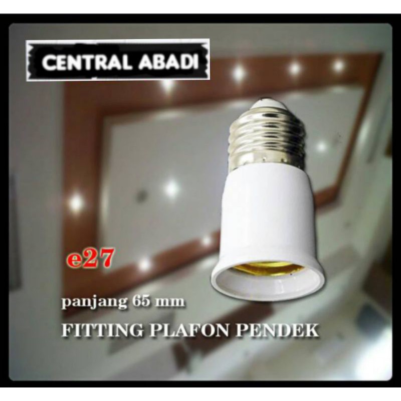 fitting sambung downlight E27