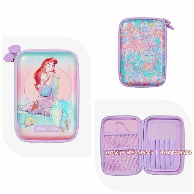 

SMIGGLE DISNEY PRINCESS ARIEL HARDTOP PENCIL CASE ORIGINAL