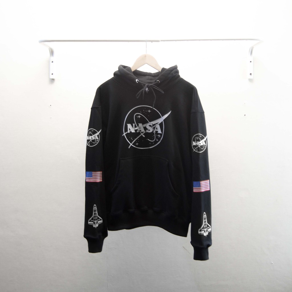 neon riot nasa hoodie