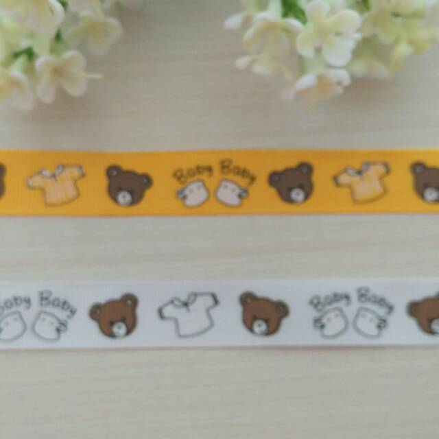 

Pita Dekorasi Motif Baby Bear