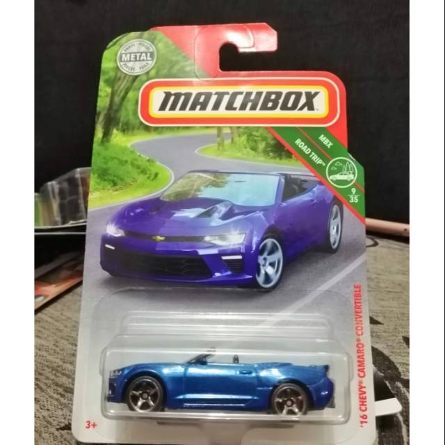 Matchbox 16 Chevy camaro convertible