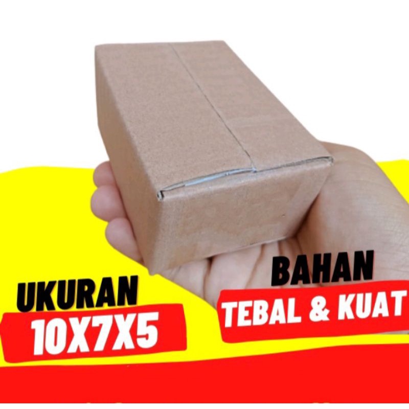 

TERMURAH KARDUS PACKING POLOS UK 10X7X5 CM