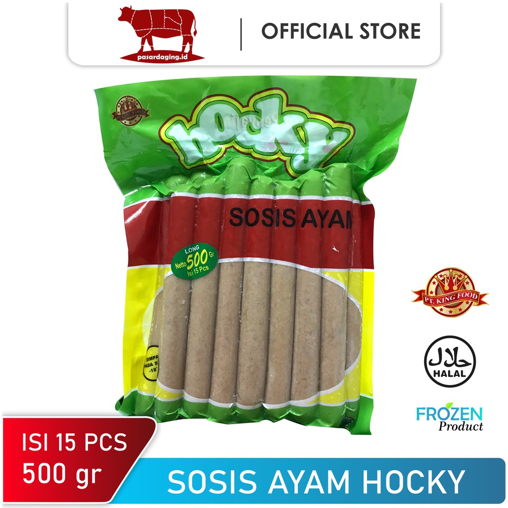 

SOSIS AYAM HOCKY/ISI 15 PCS/ 500 GRAM