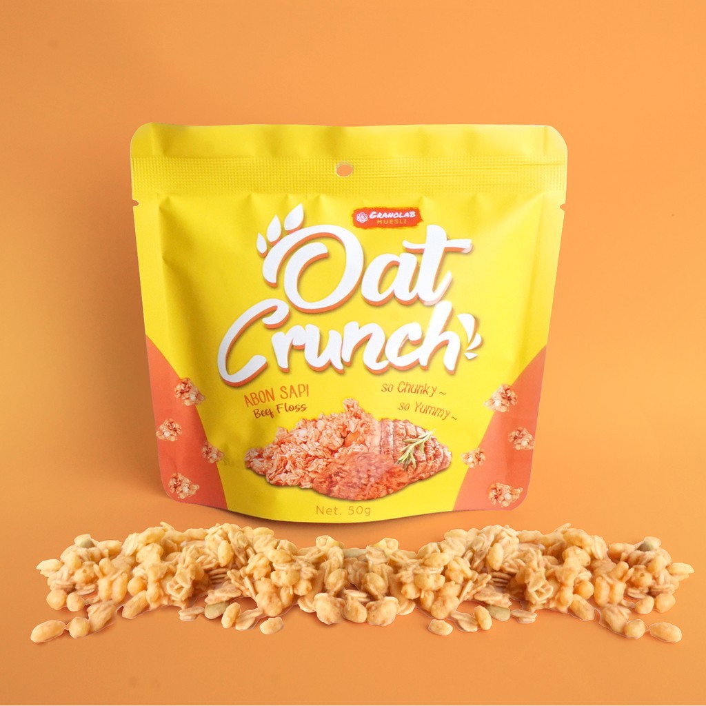 Oat Crunch Granolab Muesli | Cemilan Oat