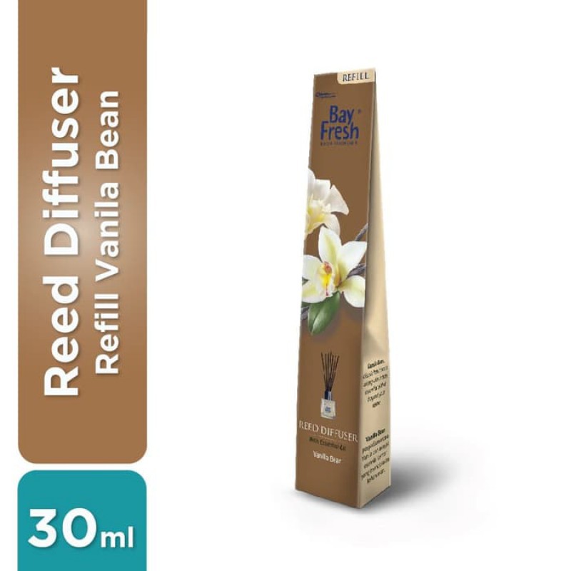 Bayfresh Reed Diffuser Device Pengharum Ruangan Refill - Vanilla Bean