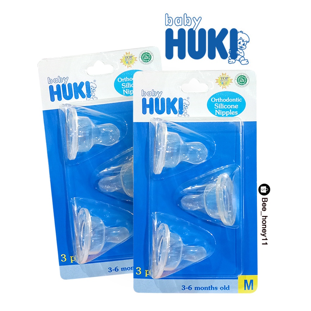 Huki Dot/Nipple Gepeng [Isi 3pcs]