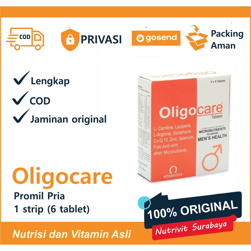 OLIGOCARE KESEHATAN PRIA 1 STRIP