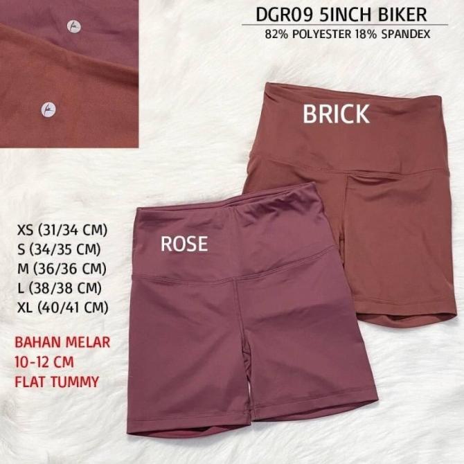 Celana Legging Pendek Wanita Murah 90 Degree 09 5inch Biker Termurah