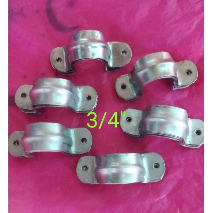 Klem besi pipa pralon 3/4"