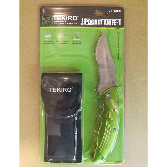 @#@#@#] Tekiro Pisau Lipat Stainless -1 besar / Pocket Knife - 1 GT-PK1826