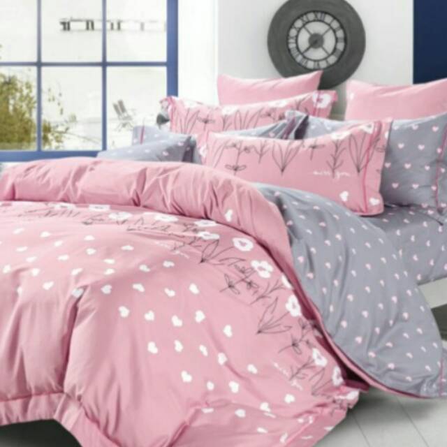 Sprei Pink flowers