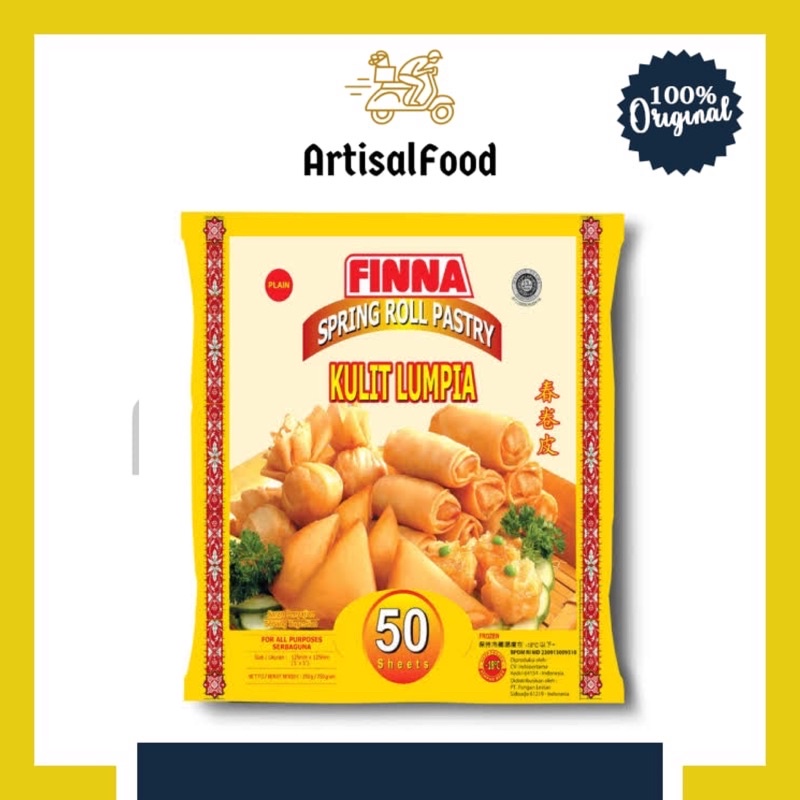 

(KHUSUS INSTANT) FINNA KULIT LUMPIA KECIL isi 50