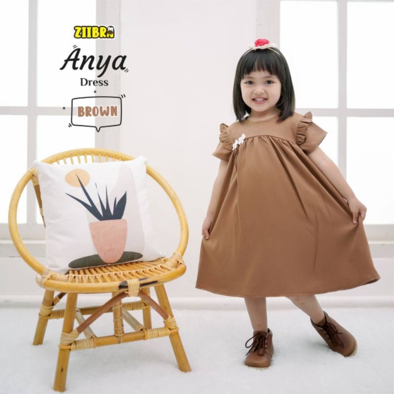 Dress Anak Perempuan Pakaian Anak Perempuan Baju Bayi Perempuan Dress Bayi Perempuan Import