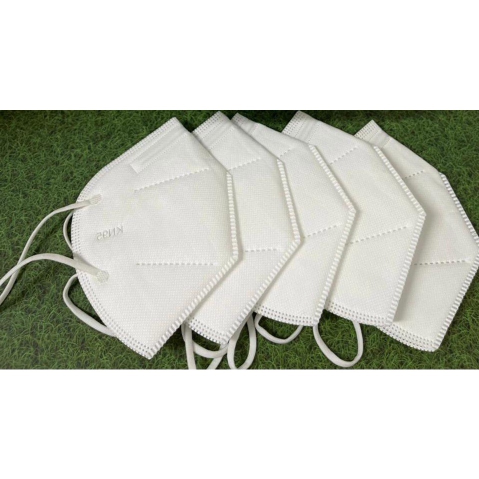 isi 10Pcs/PackKN95 Izin KEMENKES RI Masker Polos 5ply Anti Virus Dewasa IMPORT High Quality