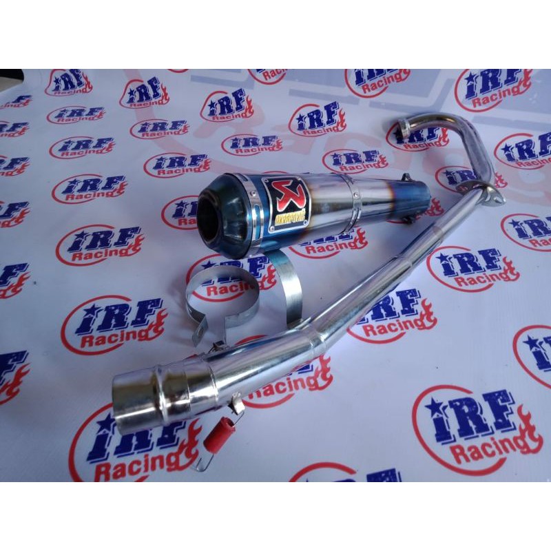 knalpot racing akrapovic vixion new,vixion old