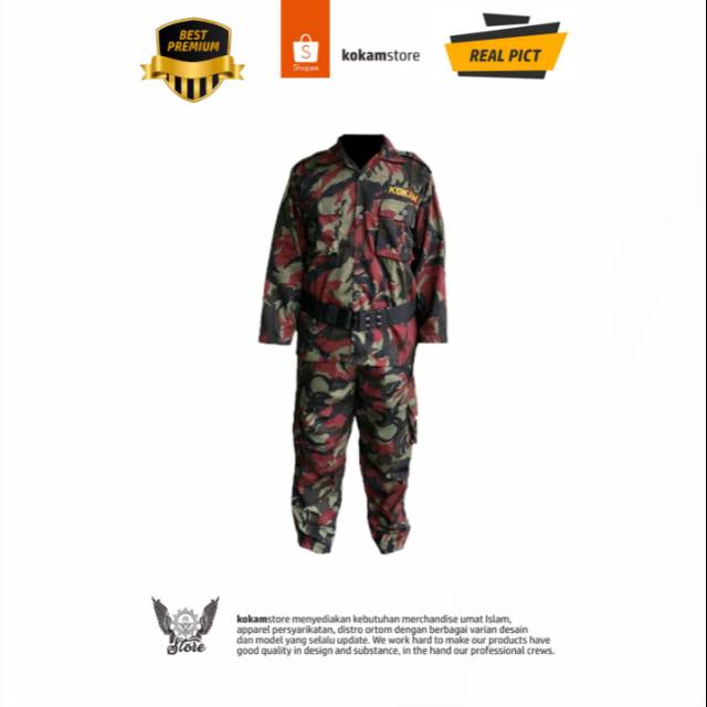 Seragam Doreng KOKAM Atas-Bawah