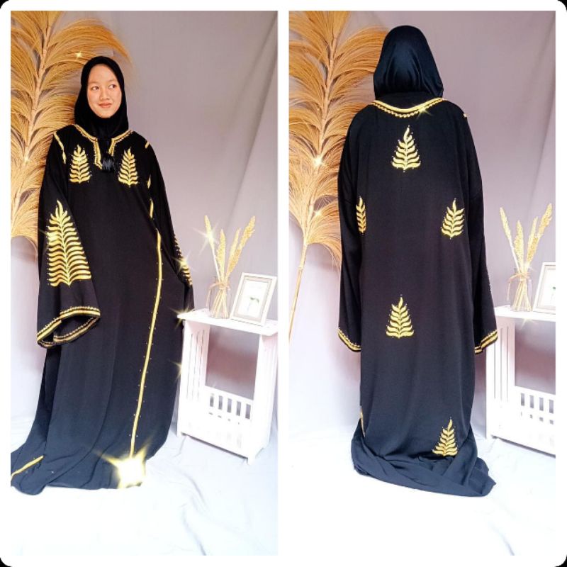 abaya sholat JETBLACK BONANZA L