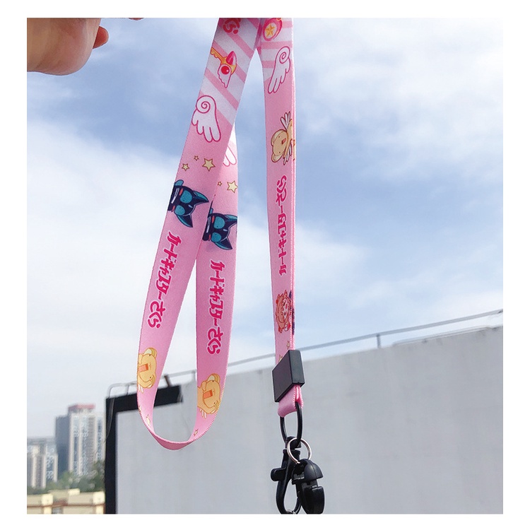 Ponsel lanyard anti-lost halter pendek dan panjang tali pergelangan tangan melebar tahan lama lionti