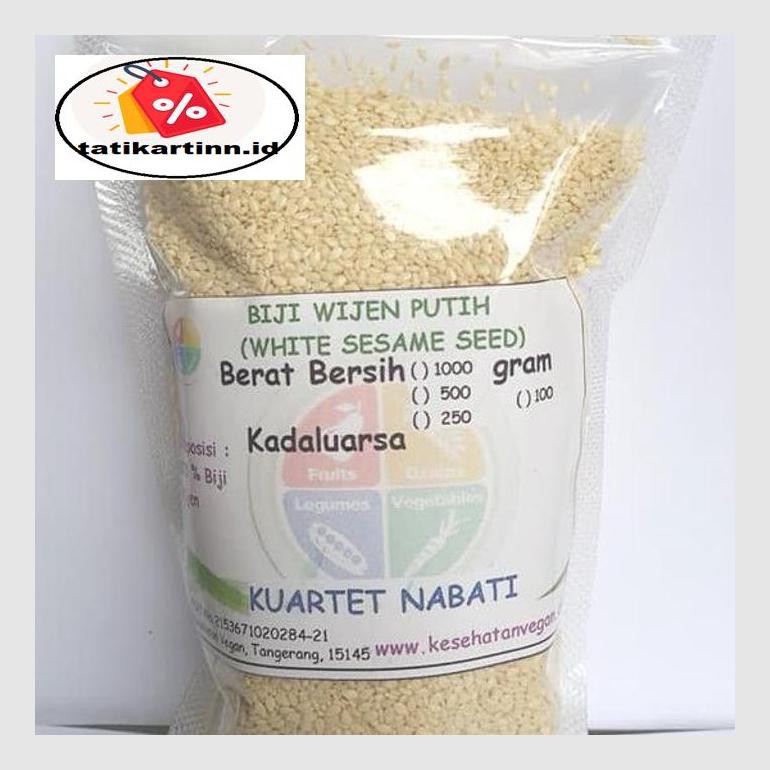 

S50Tat Wijen Putih - White Sesame Seed 100 Gr Atr05Ytt
