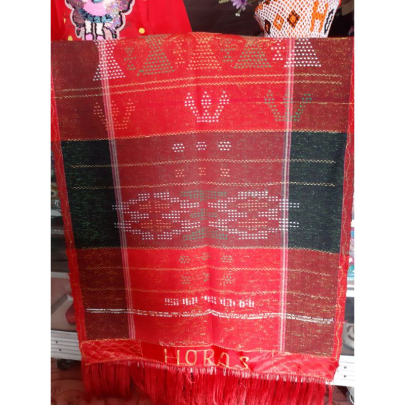 ULOS SADUM ANGKOLA SI 5 BORDIR TERAWANG PADAT ULOS SADUM MERAH PESTA ULOS HOLONG