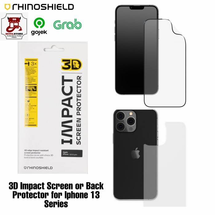 Rhinoshield 3D Impact Back Protector Iphone 13/ 13 Pro / 13 Pro Max