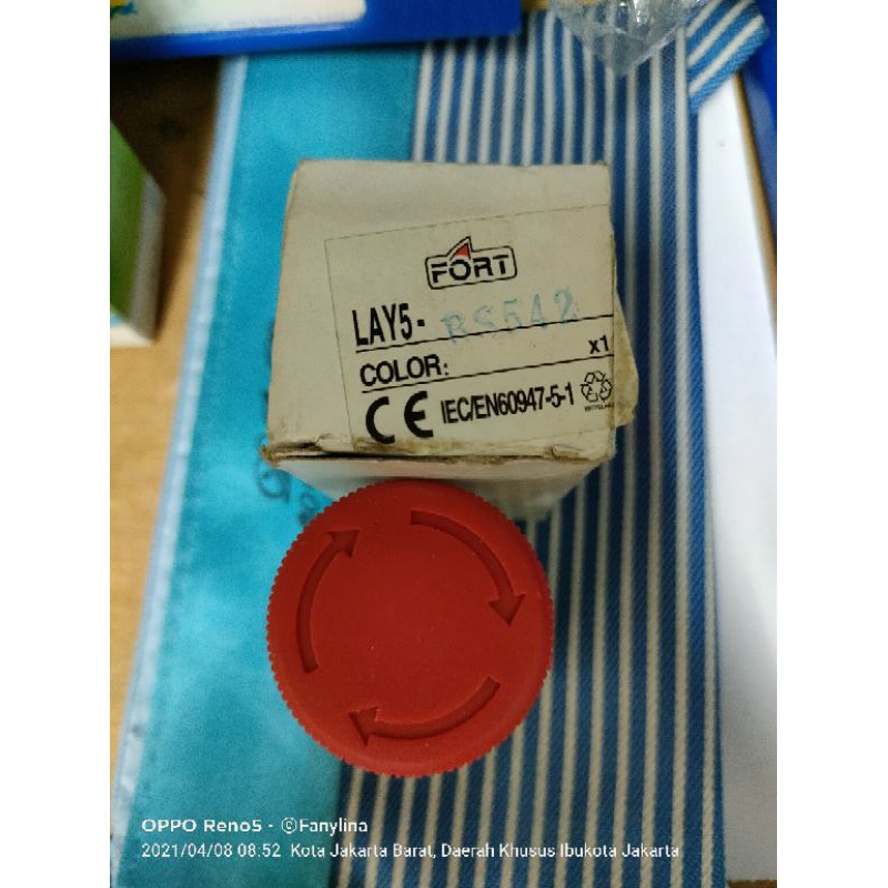 push button fort lay5 bs542