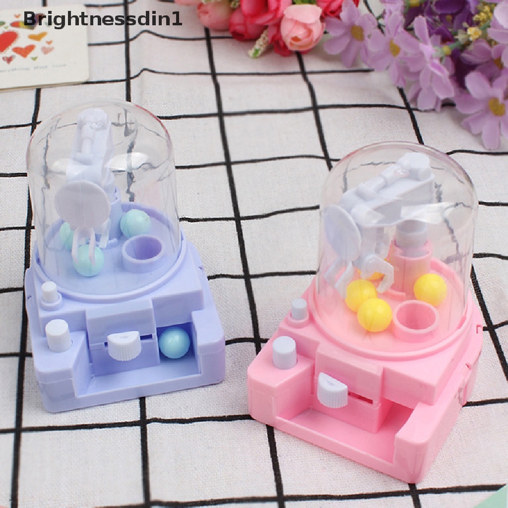 (Brightnessdin1) Mainan Mesin Dispenser Permen / Koin Mini Untuk Anak