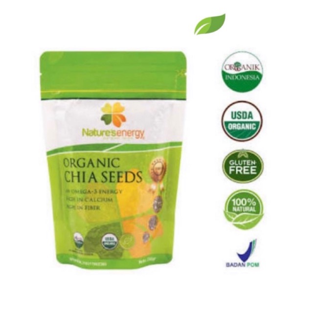 

Nature Organik Chia Seeds 250 Gram