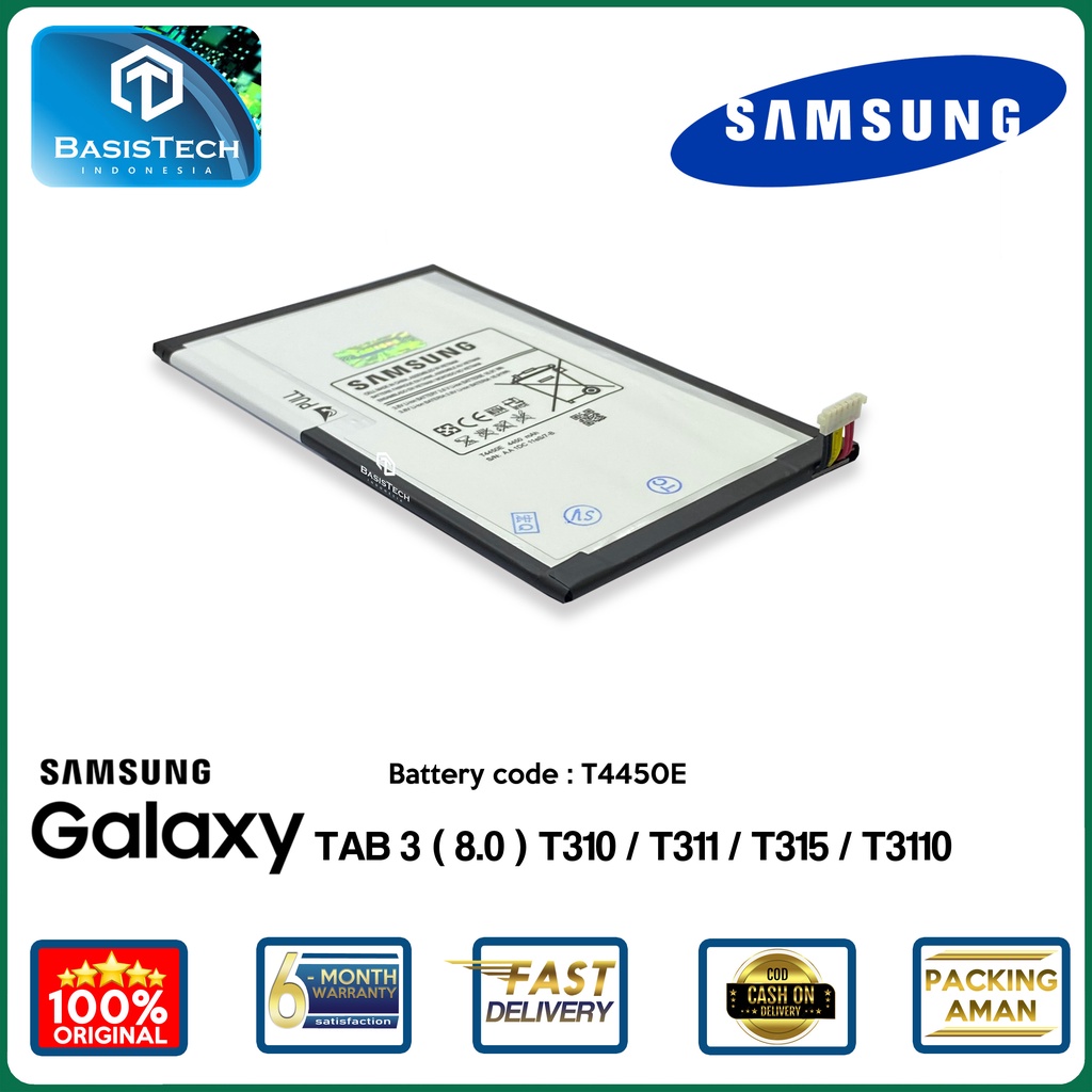 BATERAI SAMSUNG TAB 3 8.0 T310 - T311 - T315 - T3110 - T4450E - ORI