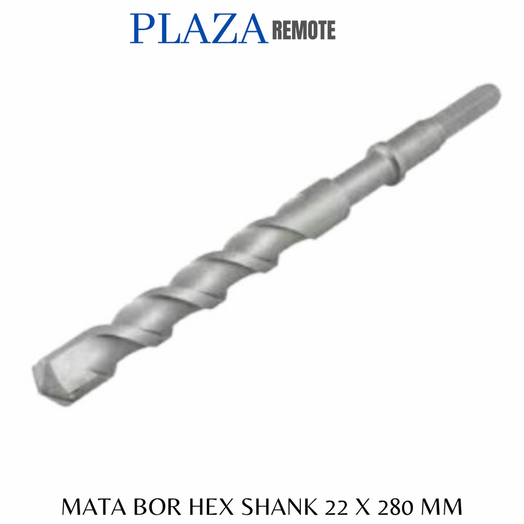 MATA BOR BOBOK TEMBOK BETON HAMMER KEPALA HEX HEXAGONAL PANJANG 280 MM