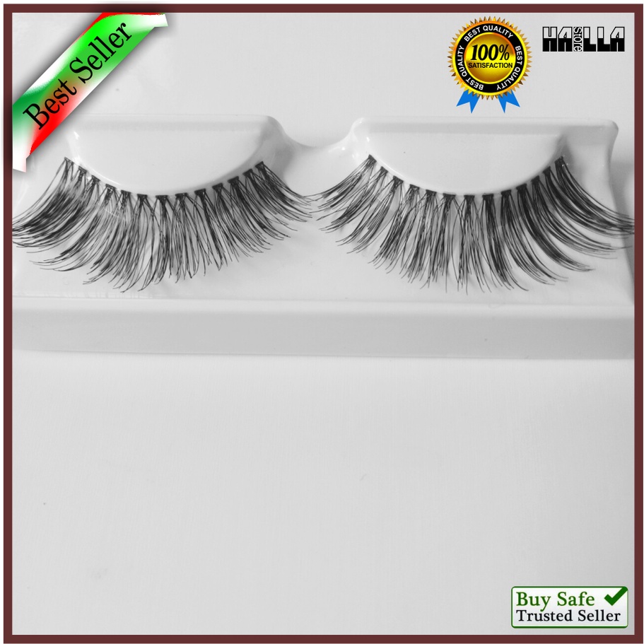 Bulu mata palsu G11 Bulumata Human Hair Lembut Halus Fake Eyelash Premium Murah