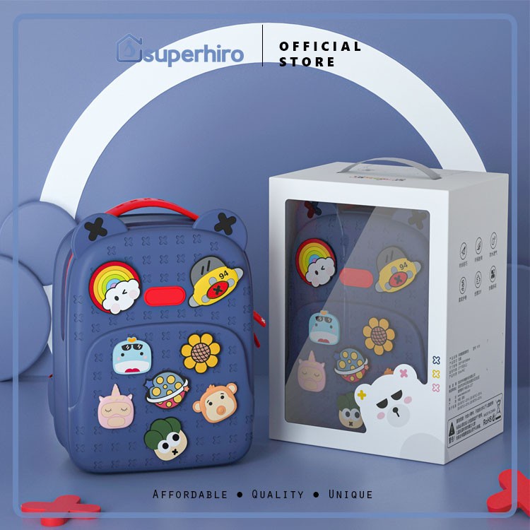 TAS SEKOLAH ANAK TK SD BACKPACK RANSEL KADO HADIAH PREMIUM WATERPROOF