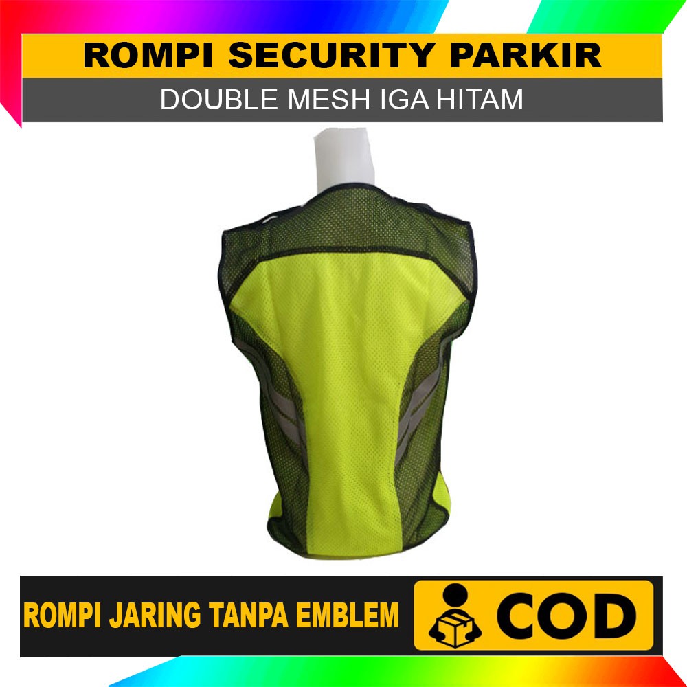 ROMPI SECURITY PARKIR SATPAM POLOS TANPA EMBLEM