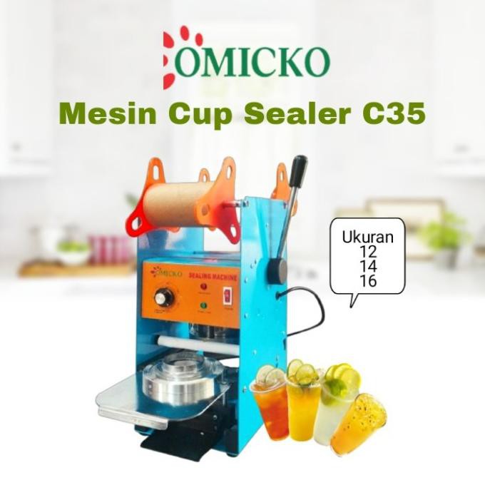 GROSIR OPEN mesin cup sealer/Pres gelas minuman/Cup sealer
