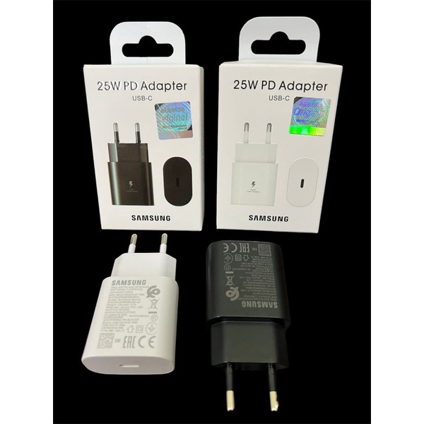 ADAPTOR BATOK CHARGER 25W USB C FAST CHARGING PD ADAPTOR CHARGER 25W S4MSUNG