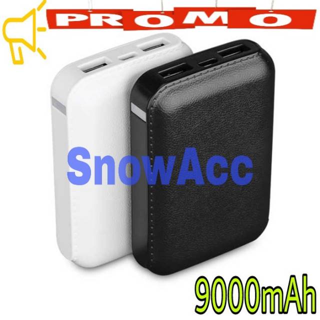 HIPPO POWERBANK 9000mAh SMORE POWERBANK HIPPO FREE KABEL / GARANSI HIPPO 1TAHUN