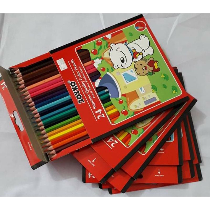 

Pensil warna Joyko 24 Warna panjang