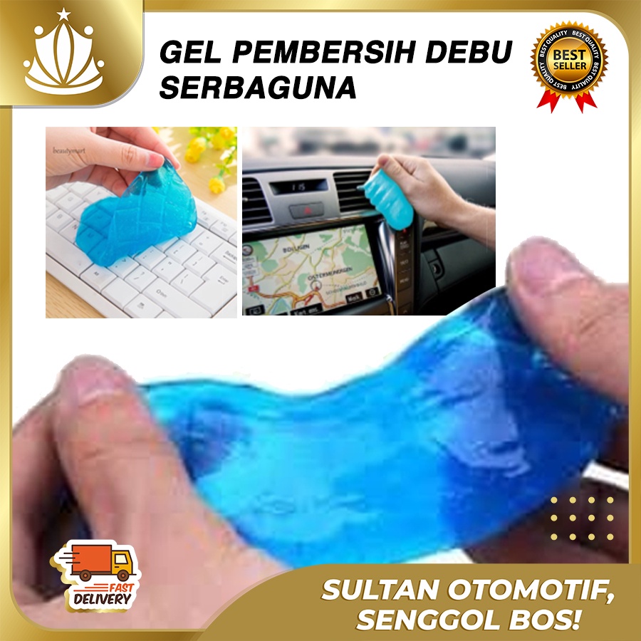 Super Clean Gel Pembersih Kotoran Debu Kecil Mobil Keyboard AC Stir