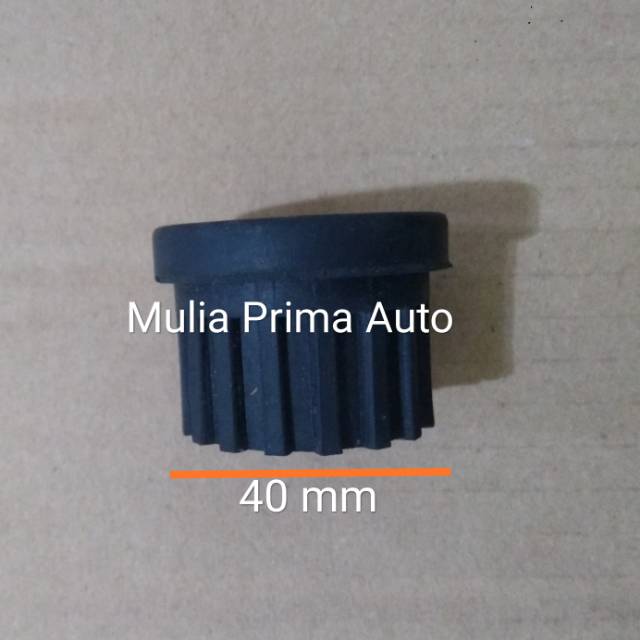 Bushing Anting Per Jimny Katana Besar  bahan karet Hitam Harga Satuan