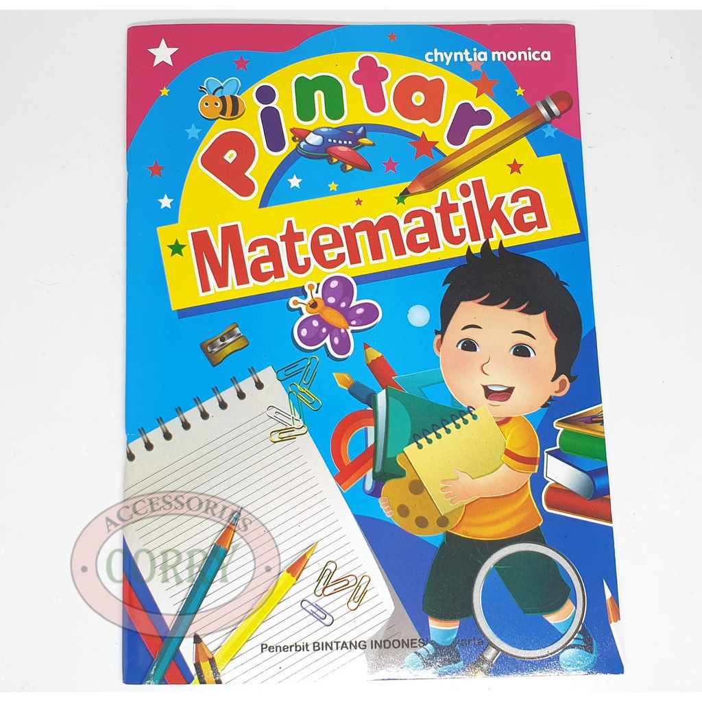 Buku Edukasi Anak Berhitung Matematika Dasar Belajar Tambah Kurang