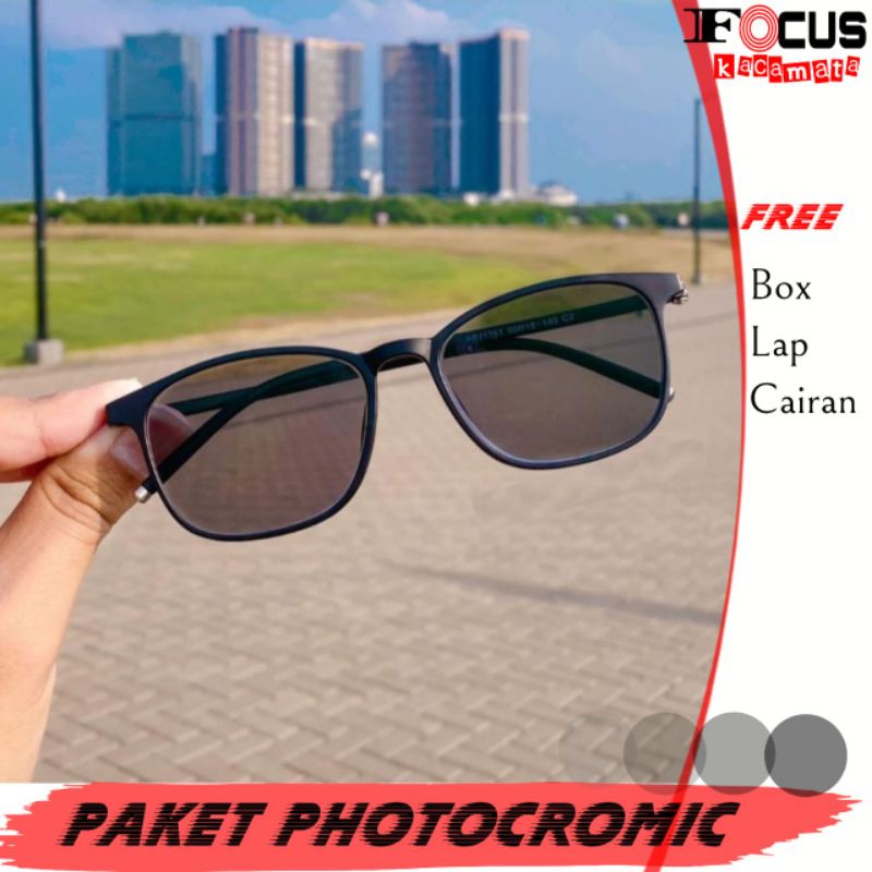 kacamata photocromic |kacamata lentur|minus ,normal |cewek,cowok