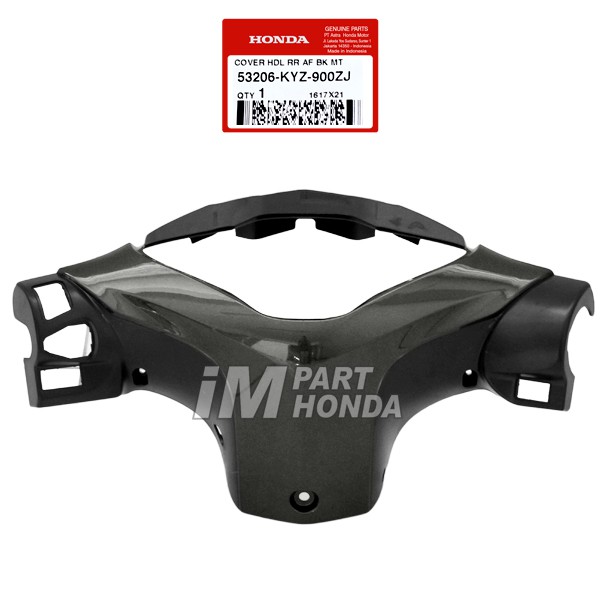 53206-KYZ-900ZJ Batok Belakang Spedo Meter Supra X 125 Helm in Hitam Abu Abu