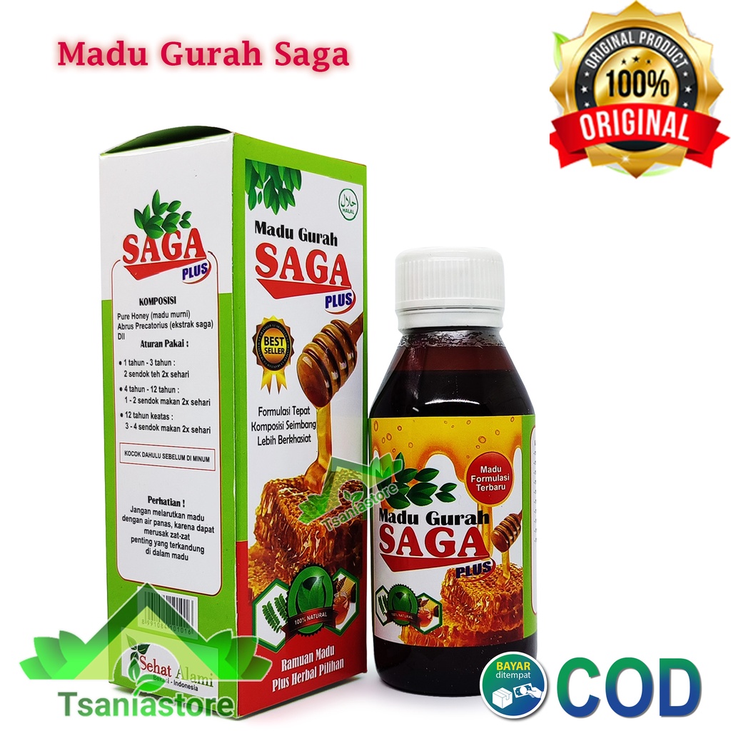 madu saga gurah - madu gurah saga - madu gurah batuk dan flu