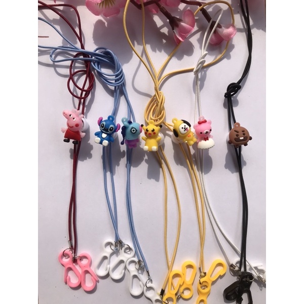 Strap masker BTS/Strap mask BTS/ Masker BTS/ stoper clay karakter/Strap masker stopper/Strap masker 
