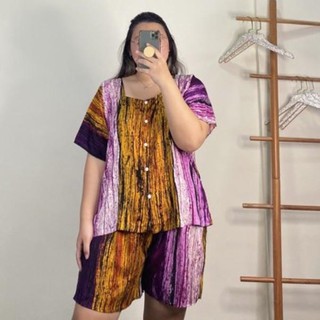 Kualitas Premium Guri setelan piyama celana pendek Kualitas Premium Guri setelan piyama celana pendek