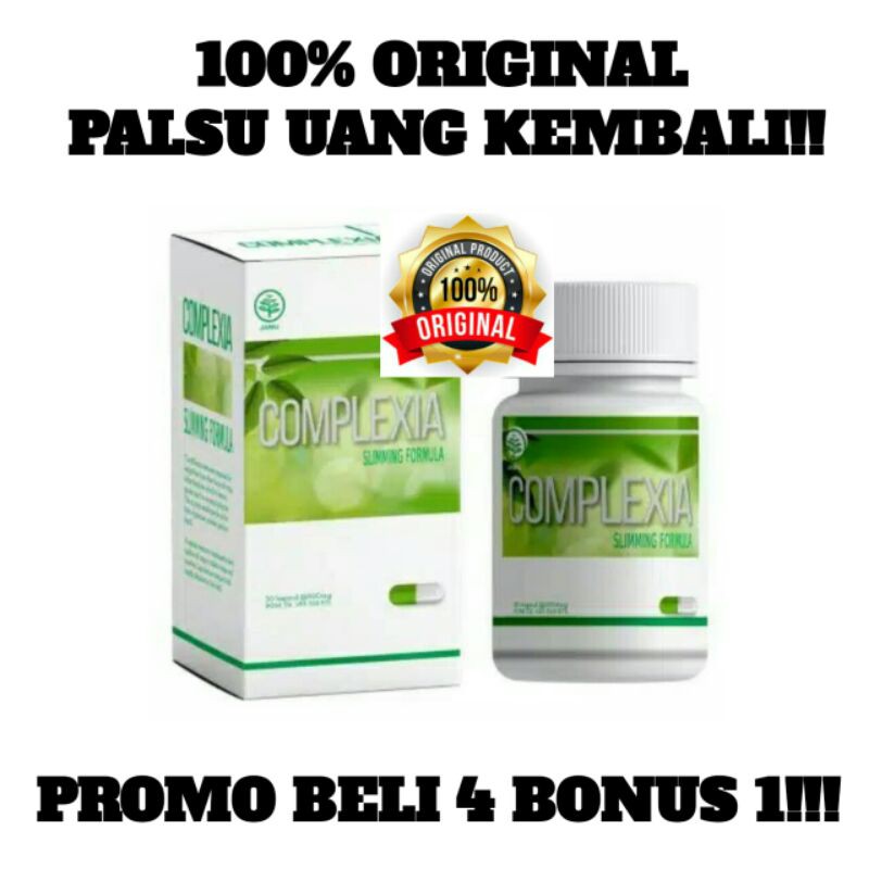 COMPLEXIA ORIGINAL BPOM, OBAT DIET PELANGSING