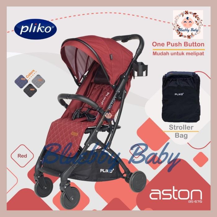 Pliko Aston Stroller B/S Aluminium 570 Kereta Dorong Bayi Murah