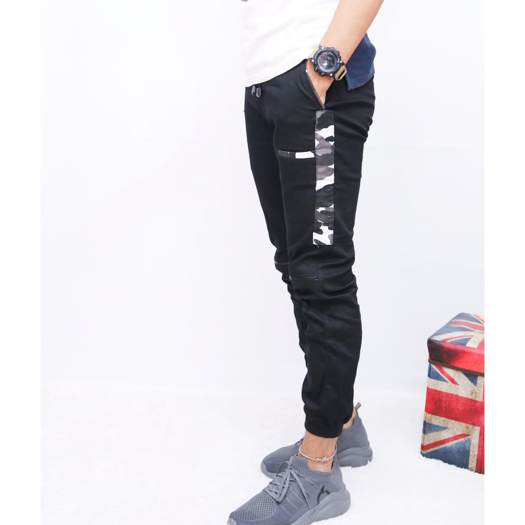  Celana  Jogger  List Army  Catton Twill Shopee Indonesia