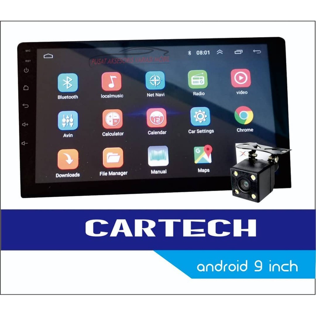 Cartech android 9 inch